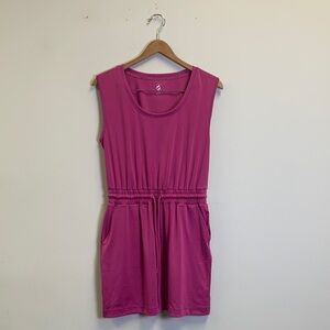 Lou & Grey Vibrant Pink Sleeveless Dress